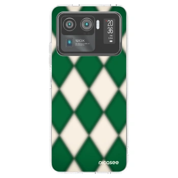 Picasee Xiaomi Mi 11 Ultra Hülle - Transparentes Silikon - Emerald Diamond
