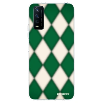 Picasee Vivo Y11s Hülle - Transparentes Silikon - Emerald Diamond