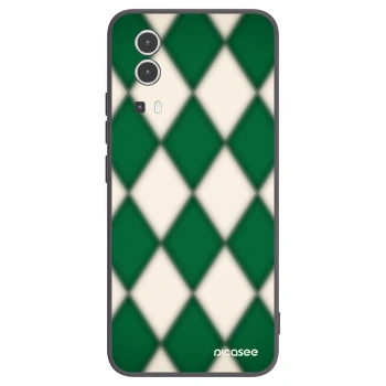 Picasee Vivo Y72 5G Hülle - Schwarzes Silikon - Emerald Diamond