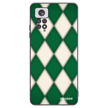 Picasee Xiaomi Redmi Note 11 Hülle - Schwarzes Silikon - Emerald Diamond