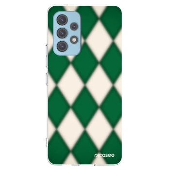 Picasee Samsung Galaxy A53 5G A536 Hülle - Transparentes Silikon - Emerald Diamond