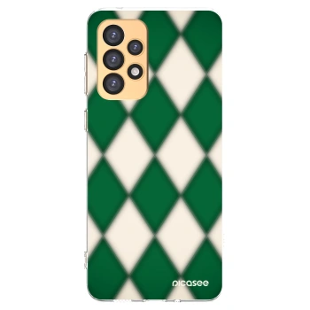 Picasee Samsung Galaxy A33 5G A336 Hülle - Transparentes Silikon - Emerald Diamond