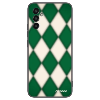 Picasee Samsung Galaxy M13 M135F Hülle - Schwarzes Silikon - Emerald Diamond