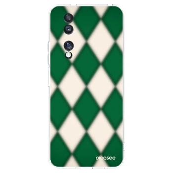 Picasee Honor 70 Hülle - Transparentes Silikon - Emerald Diamond