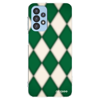 Picasee Samsung Galaxy A23 A235F 4G Hülle - Transparentes Silikon - Emerald Diamond