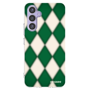 Picasee Samsung Galaxy A54 5G A546B Hülle - Transparentes Silikon - Emerald Diamond