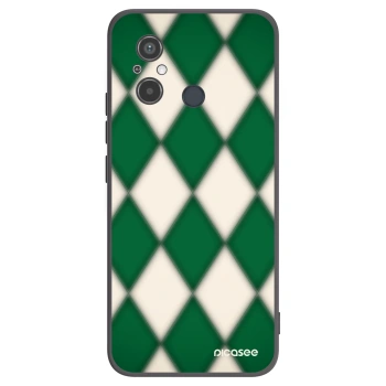 Picasee Xiaomi Redmi 12C Hülle - Schwarzes Silikon - Emerald Diamond
