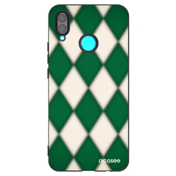Picasee Huawei Nova 3 Hülle - Schwarzes Silikon - Emerald Diamond