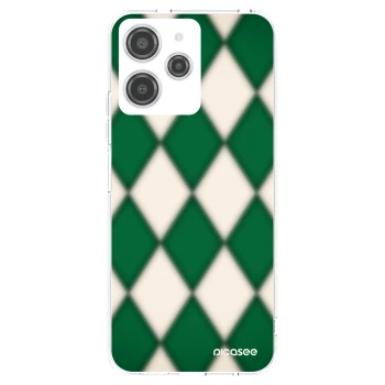 Picasee Xiaomi Redmi 12 4G Hülle - Transparentes Silikon - Emerald Diamond