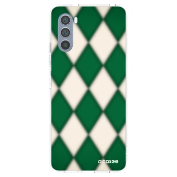 Picasee Motorola Moto G62 Hülle - Transparentes Silikon - Emerald Diamond