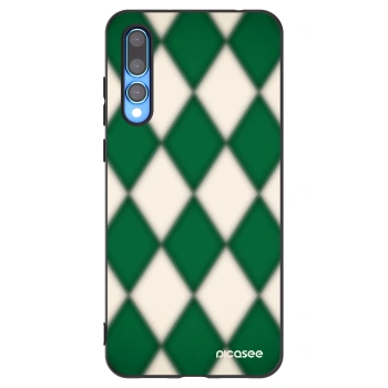 Picasee Huawei P20 Pro Hülle - Schwarzes Silikon - Emerald Diamond