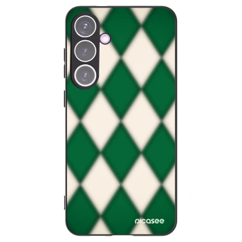 Picasee Samsung Galaxy S24+ S926B 5G Hülle - Schwarzes Silikon - Emerald Diamond