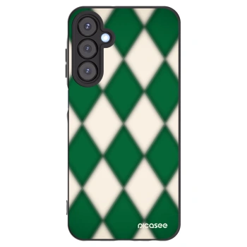 Picasee Samsung Galaxy A25 A256B 5G Hülle - Schwarzes Silikon - Emerald Diamond