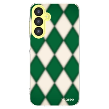 Picasee Samsung Galaxy A25 A256B 5G Hülle - Transparentes Silikon - Emerald Diamond