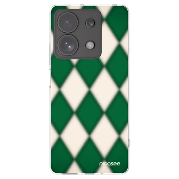 Picasee Xiaomi Redmi Note 13 Pro 4G Hülle - Transparentes Silikon - Emerald Diamond