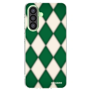 Picasee Samsung Galaxy A26 5G A266B Hülle - Transparentes Silikon - Emerald Diamond