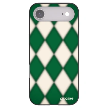 Picasee Apple iPhone Air Hülle - Schwarzes Silikon - Emerald Diamond
