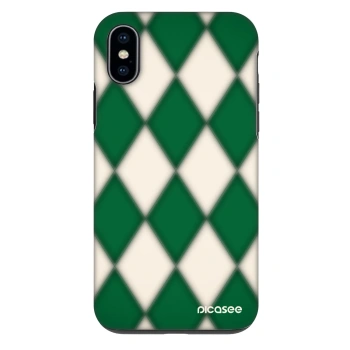 Hülle für Apple iPhone X/XS - Emerald Diamond