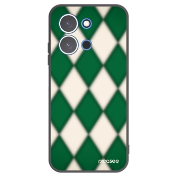 Picasee Xiaomi Redmi 15C 4G Hülle - Schwarzes Silikon - Emerald Diamond
