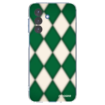 Picasee Samsung Galaxy A17 5G Hülle - Transparentes Silikon - Emerald Diamond