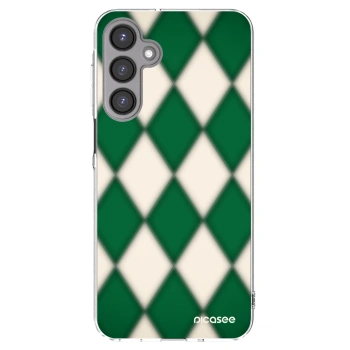 Picasee Samsung Galaxy A16 4G Hülle - Transparentes Silikon - Emerald Diamond