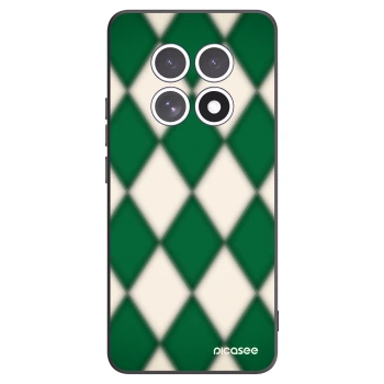 Picasee Xiaomi Redmi Note 15 5G Hülle - Schwarzes Silikon - Emerald Diamond