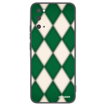 Picasee Samsung Galaxy S20 G980F Hülle - Schwarzes Silikon - Emerald Diamond