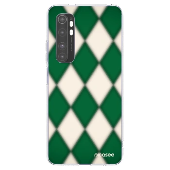 Picasee Xiaomi Mi Note 10 Lite Hülle - Transparentes Silikon - Emerald Diamond