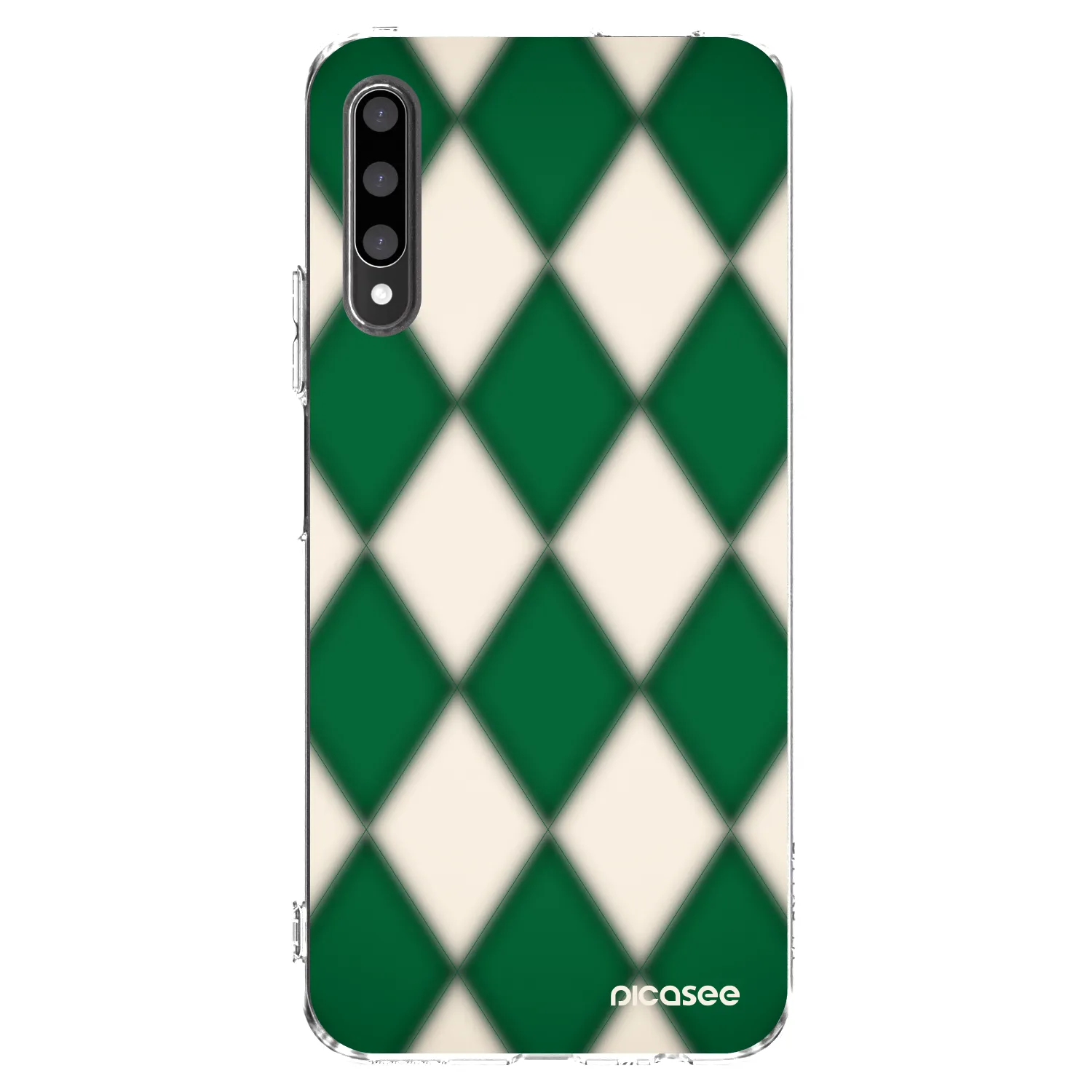 Picasee Honor 9X Pro Hülle - Transparentes Silikon - Emerald Diamond