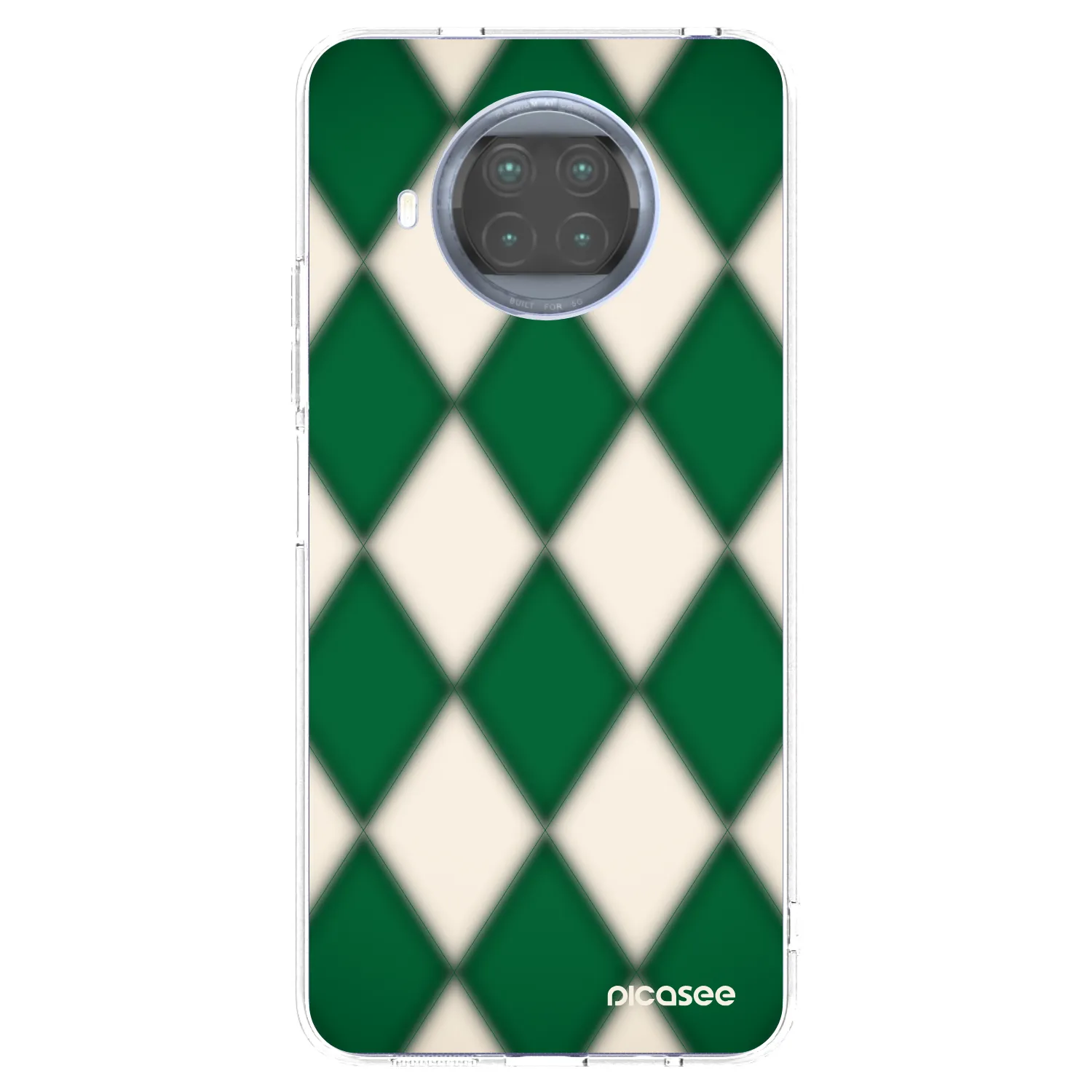 Picasee Xiaomi Mi 10T Lite Hülle - Transparentes Silikon - Emerald Diamond
