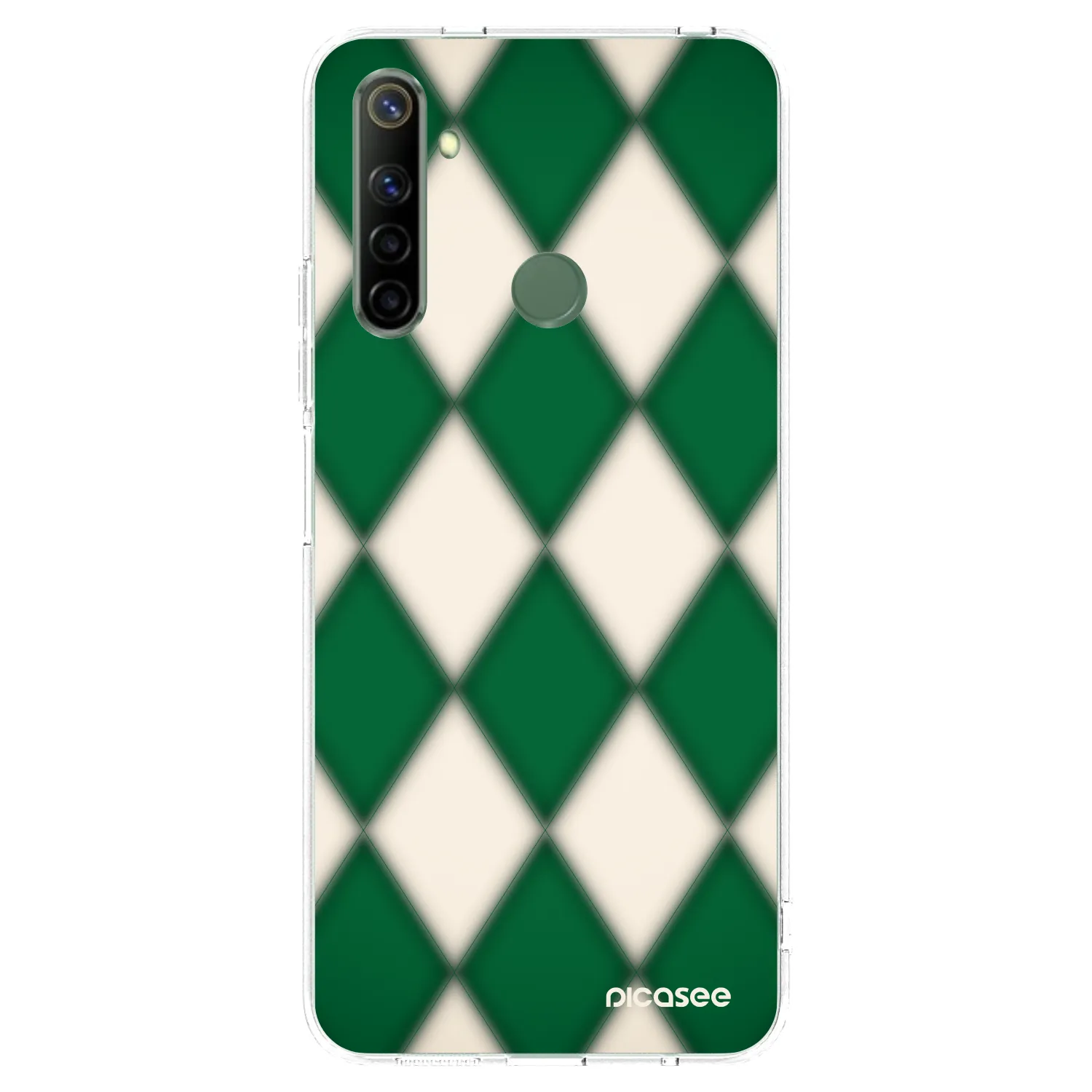 Picasee Realme 6i Hülle - Transparentes Silikon - Emerald Diamond