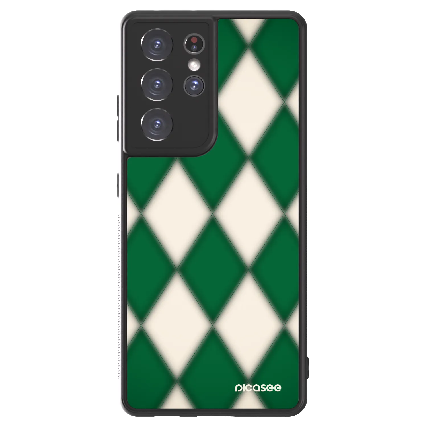Picasee ULTIMATE CASE für Samsung Galaxy S21 Ultra 5G G998B - Emerald Diamond