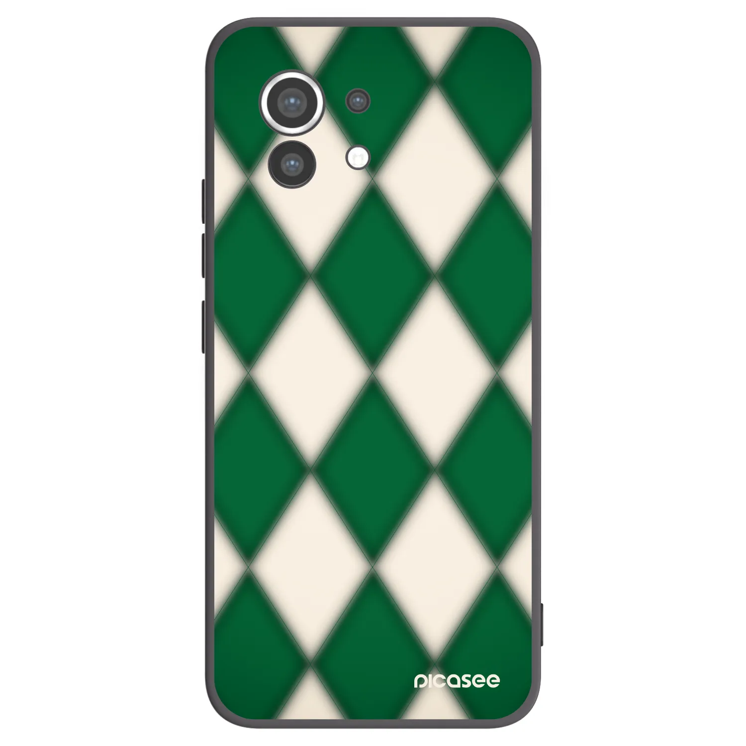 Picasee Xiaomi Mi 11 Hülle - Schwarzes Silikon - Emerald Diamond
