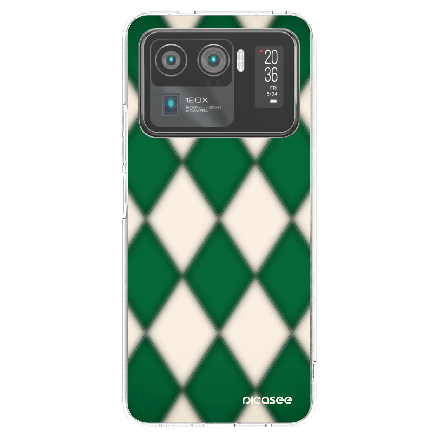 Picasee Xiaomi Mi 11 Ultra Hülle - Transparentes Silikon - Emerald Diamond