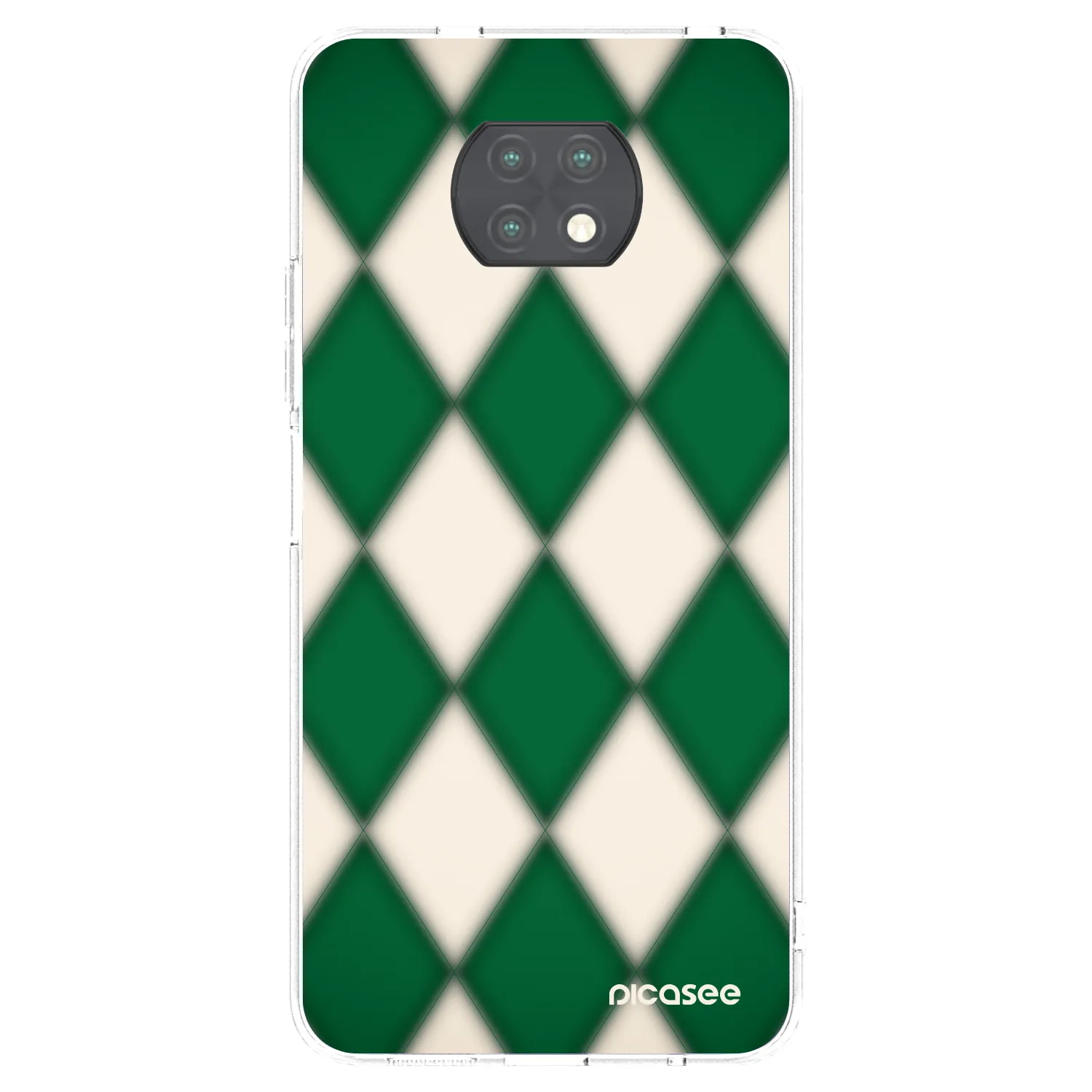Picasee Xiaomi Redmi Note 9T Hülle - Transparentes Silikon - Emerald Diamond