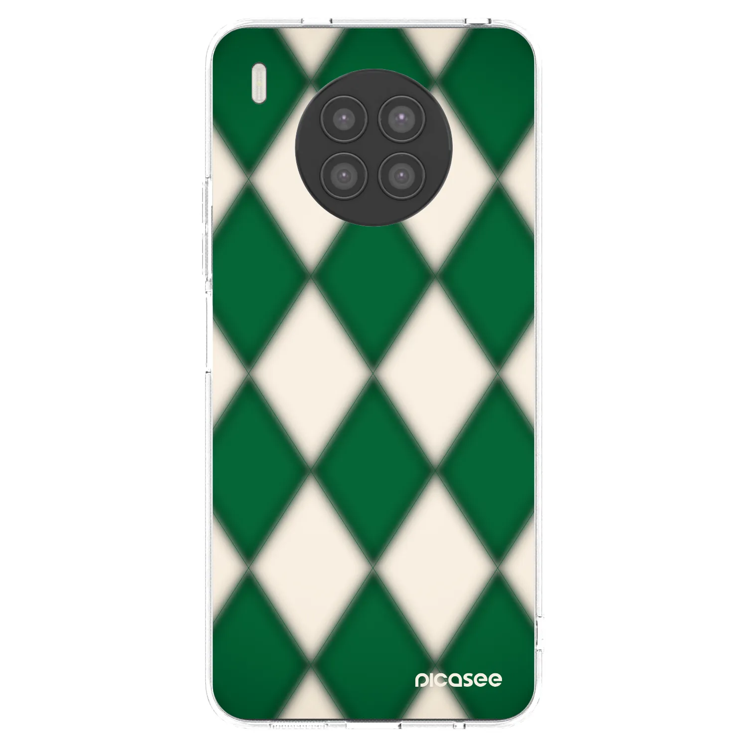 Picasee Huawei Nova 8i Hülle - Transparentes Silikon - Emerald Diamond