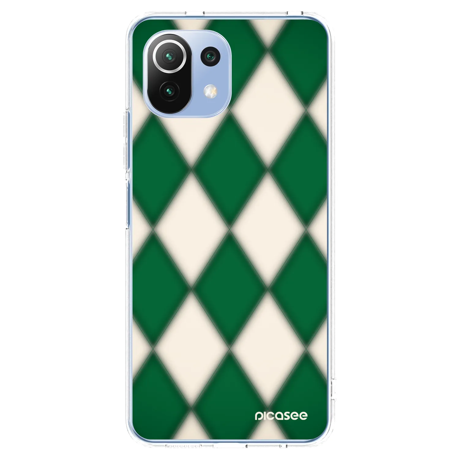 Picasee Xiaomi 11 Lite 5G NE Hülle - Transparentes Silikon - Emerald Diamond