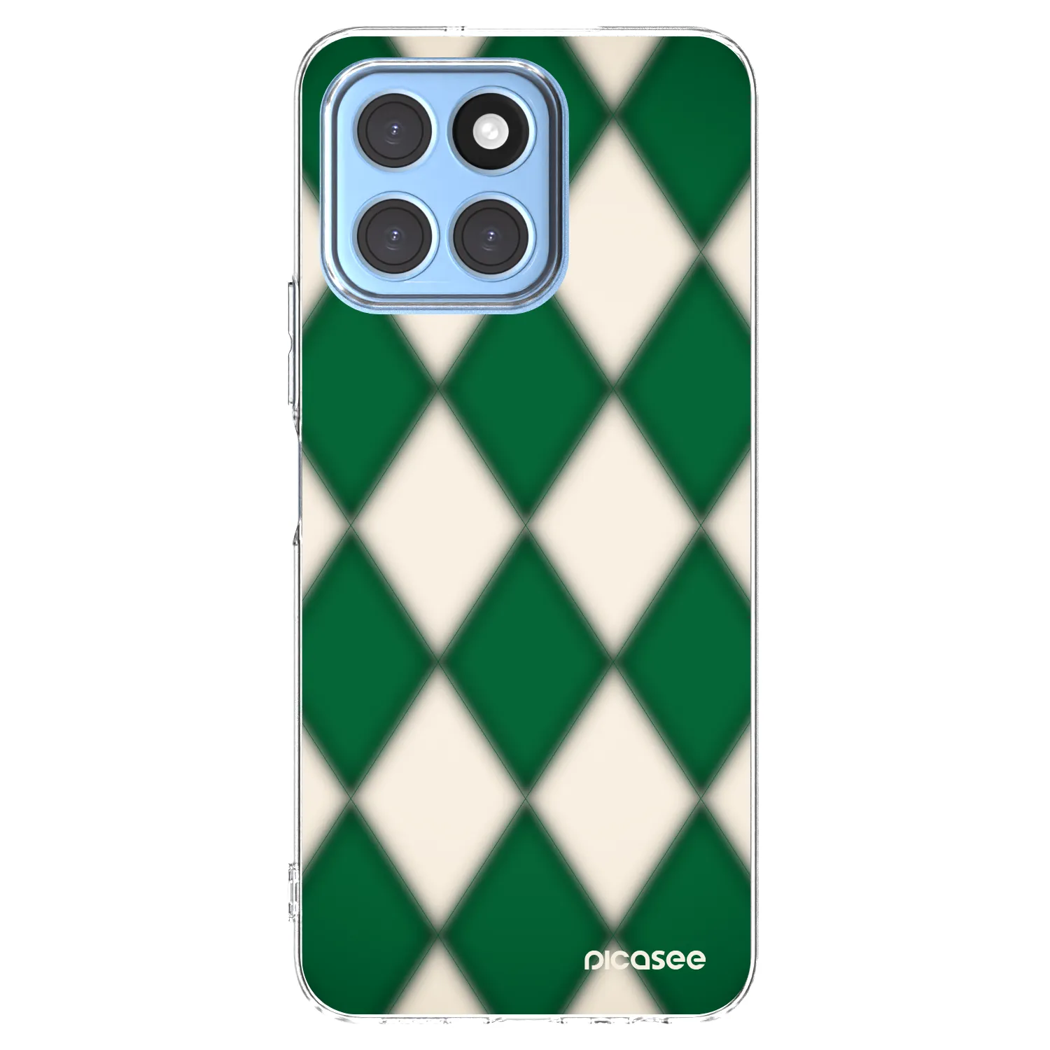 Picasee Honor X6 Hülle - Transparentes Silikon - Emerald Diamond