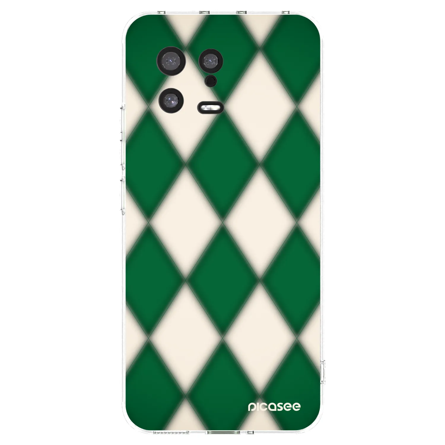 Picasee Xiaomi 13 Hülle - Transparentes Silikon - Emerald Diamond