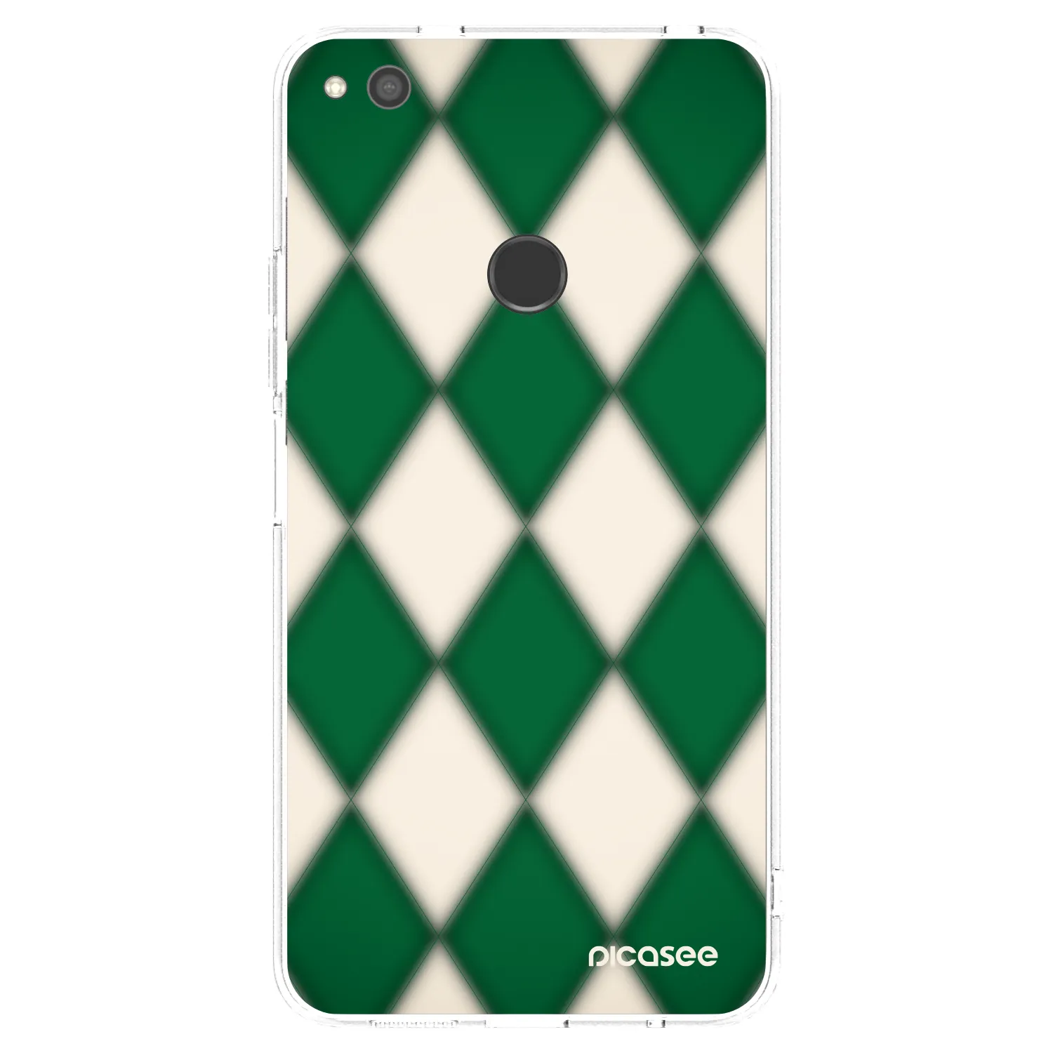 Picasee Huawei P9 Lite 2017 Hülle - Transparentes Silikon - Emerald Diamond