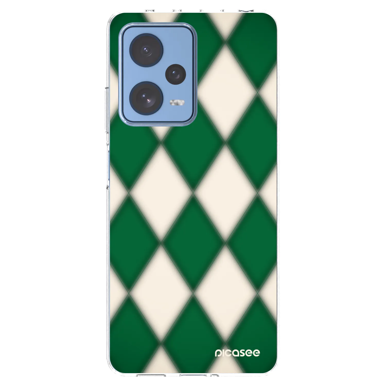 Picasee Xiaomi Redmi Note 12 Pro 5G Hülle - Transparentes Silikon - Emerald Diamond