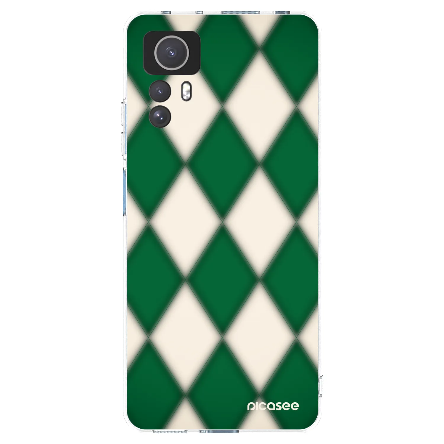 Picasee Xiaomi Redmi Note 12S Hülle - Transparentes Silikon - Emerald Diamond