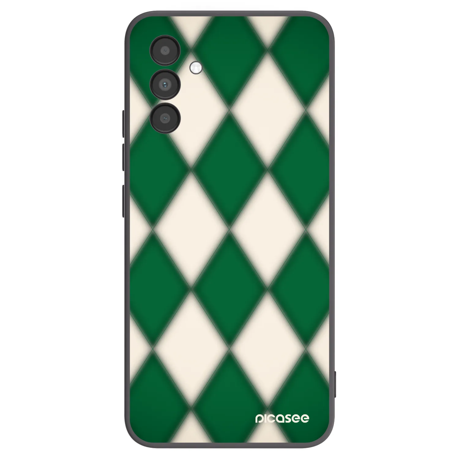 Picasee Samsung Galaxy A04s A047F Hülle - Schwarzes Silikon - Emerald Diamond
