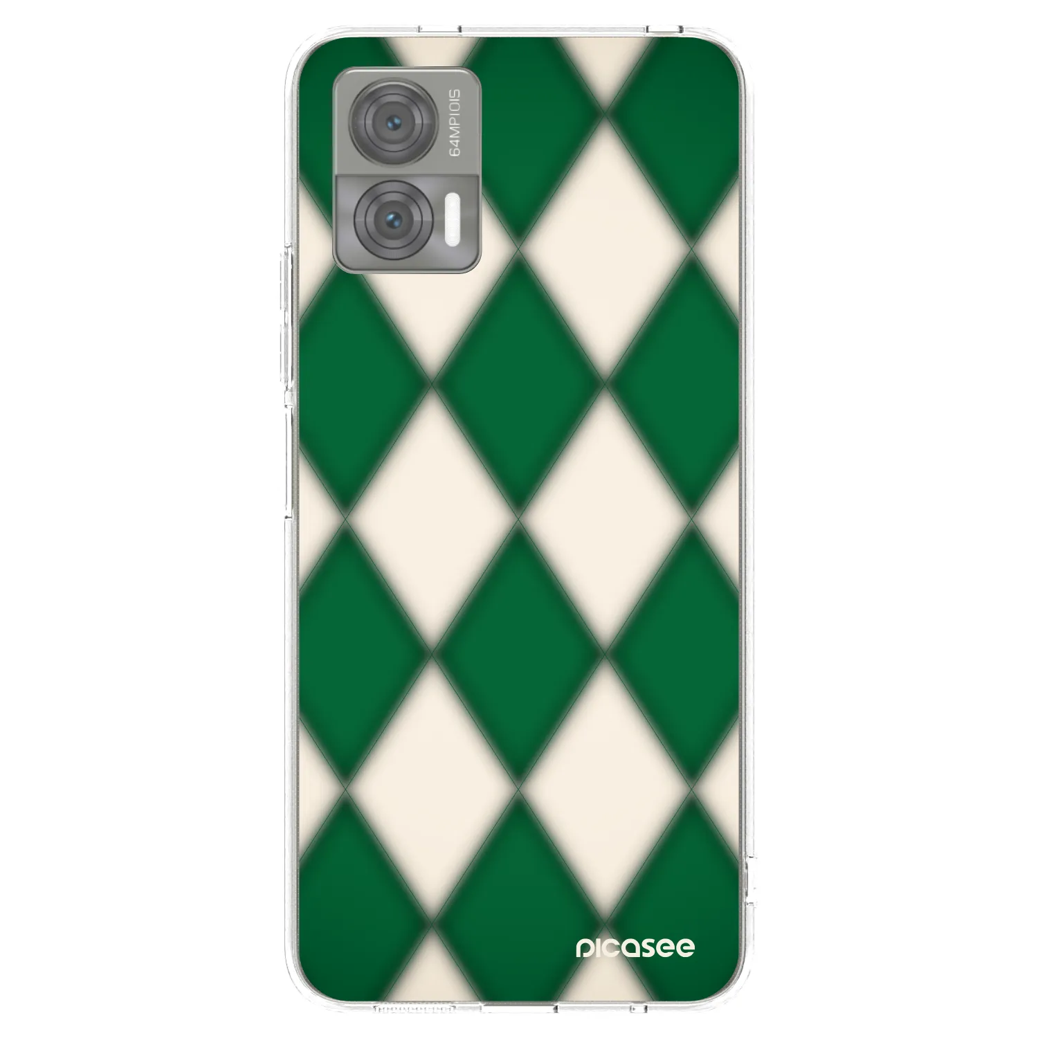 Picasee Motorola Edge 30 Neo Hülle - Transparentes Silikon - Emerald Diamond