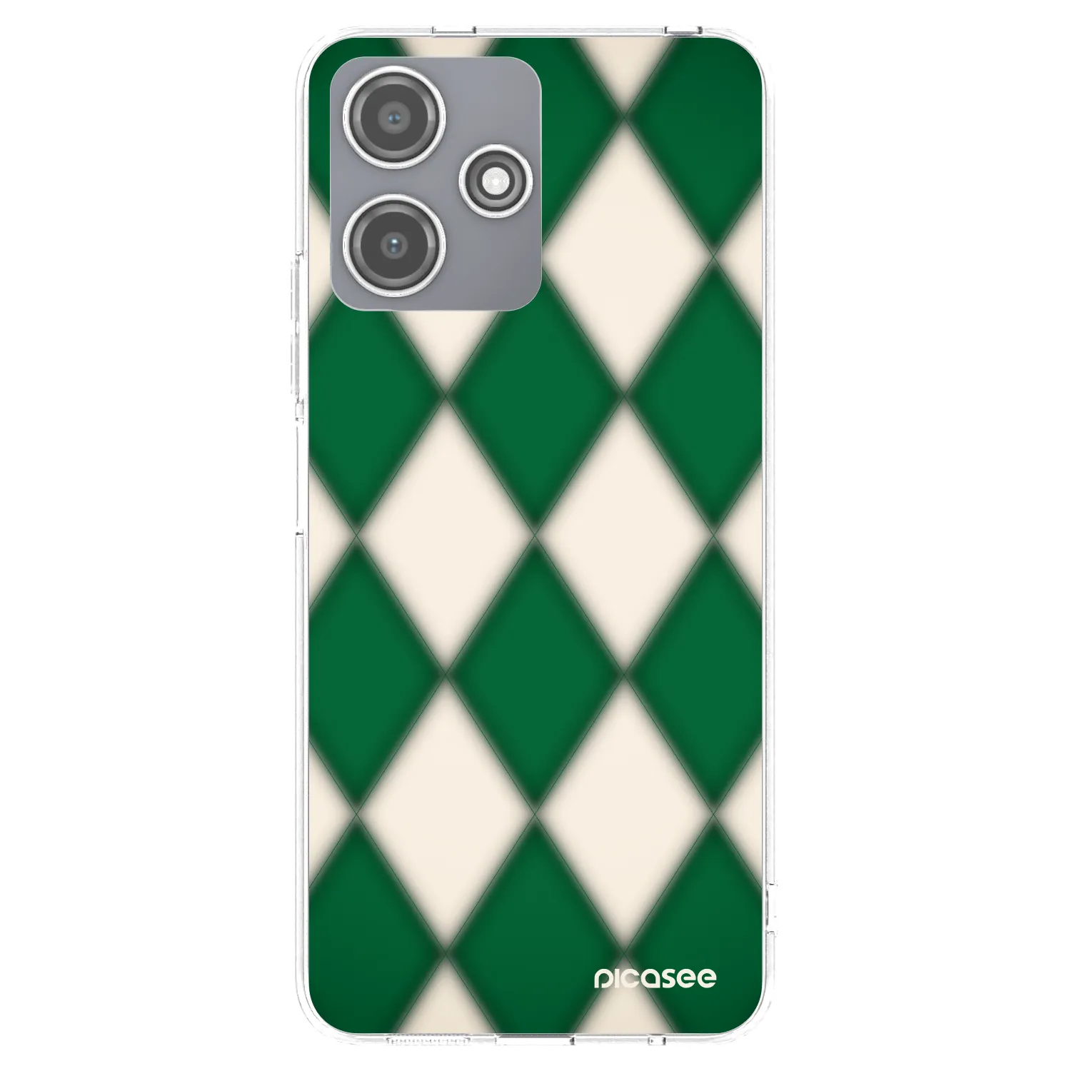 Picasee Xiaomi Redmi 12 5G Hülle - Transparentes Silikon - Emerald Diamond