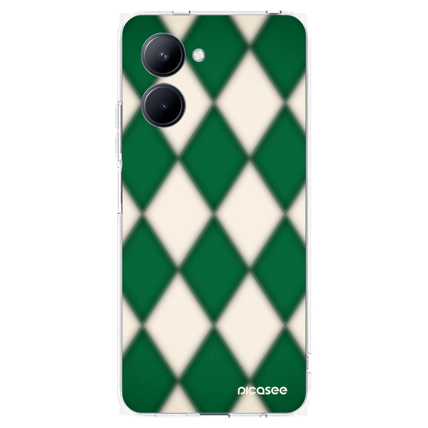 Picasee Realme C33 (2023) Hülle - Transparentes Silikon - Emerald Diamond