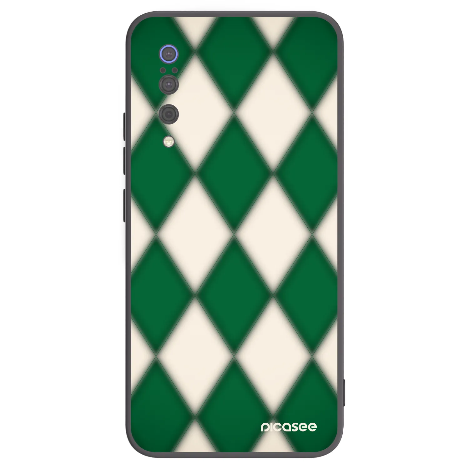 Picasee Xiaomi Mi 9 Hülle - Schwarzes Silikon - Emerald Diamond