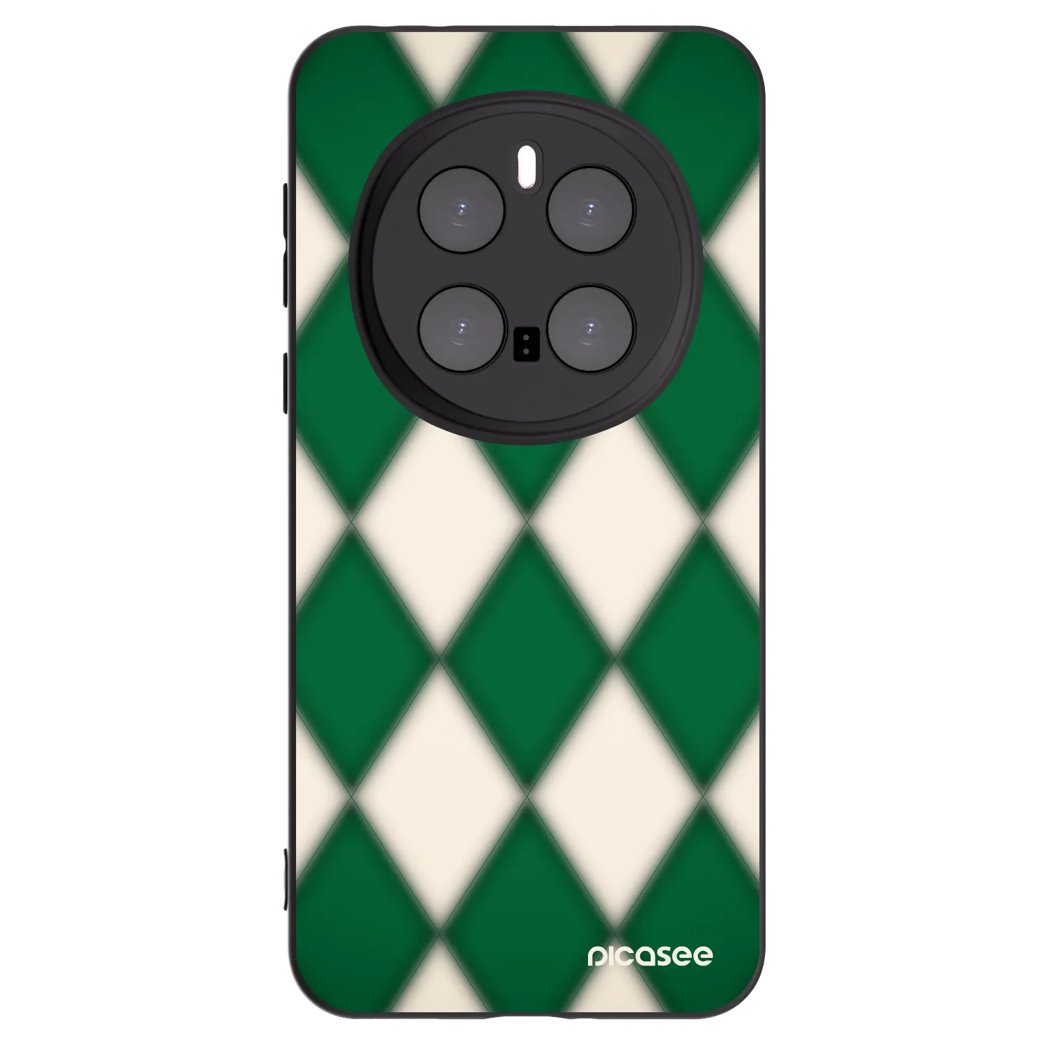 Picasee Honor Magic7 Pro 5G Hülle - Schwarzes Silikon - Emerald Diamond