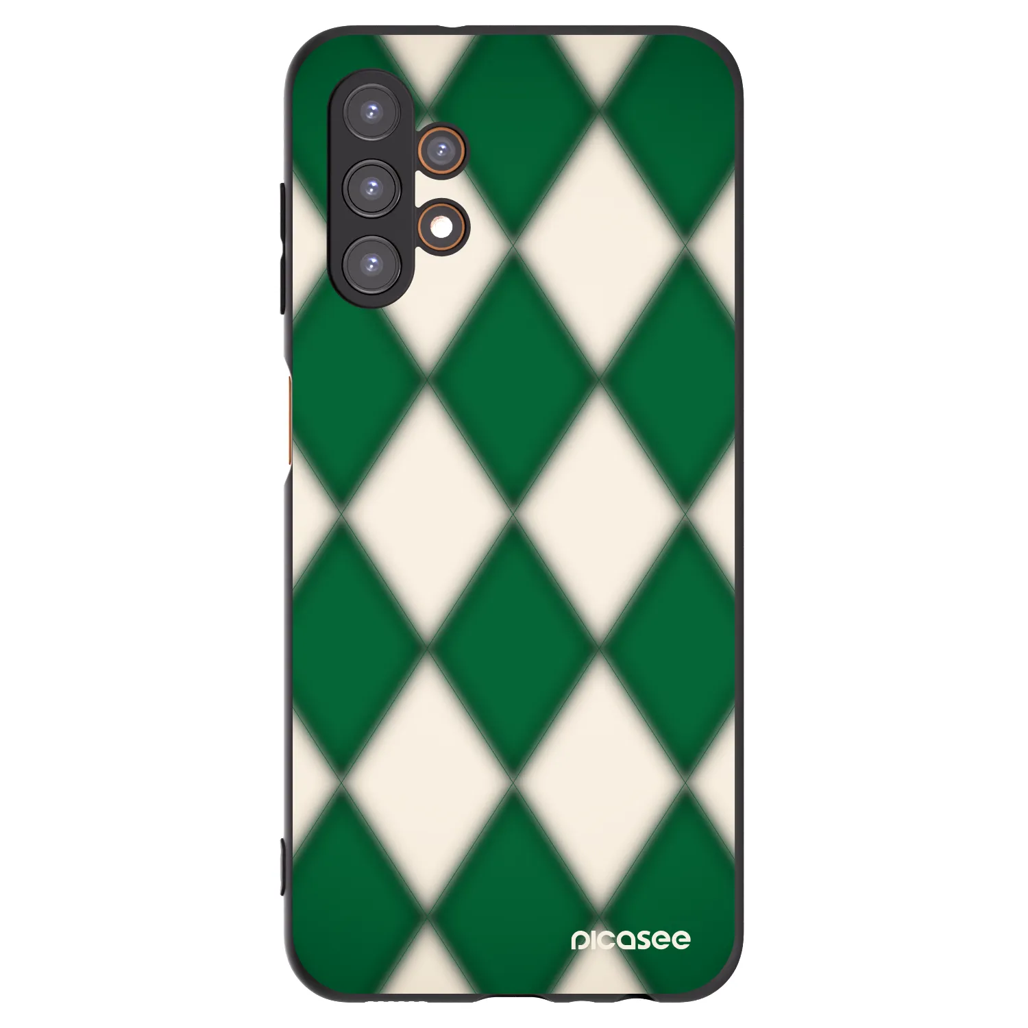 Picasee Samsung Galaxy A13 5G Hülle - Schwarzes Silikon - Emerald Diamond