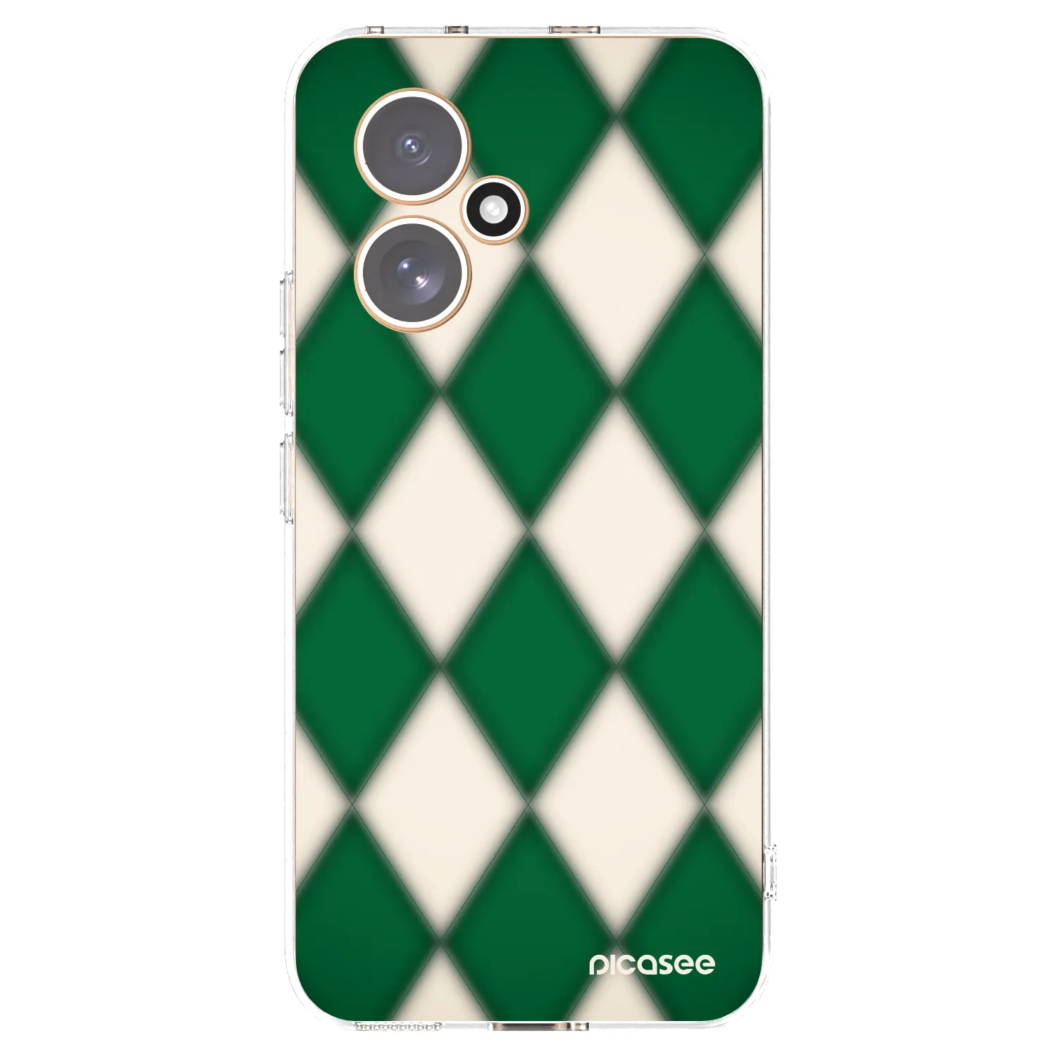 Picasee Honor 400 5G Hülle - Transparentes Silikon - Emerald Diamond